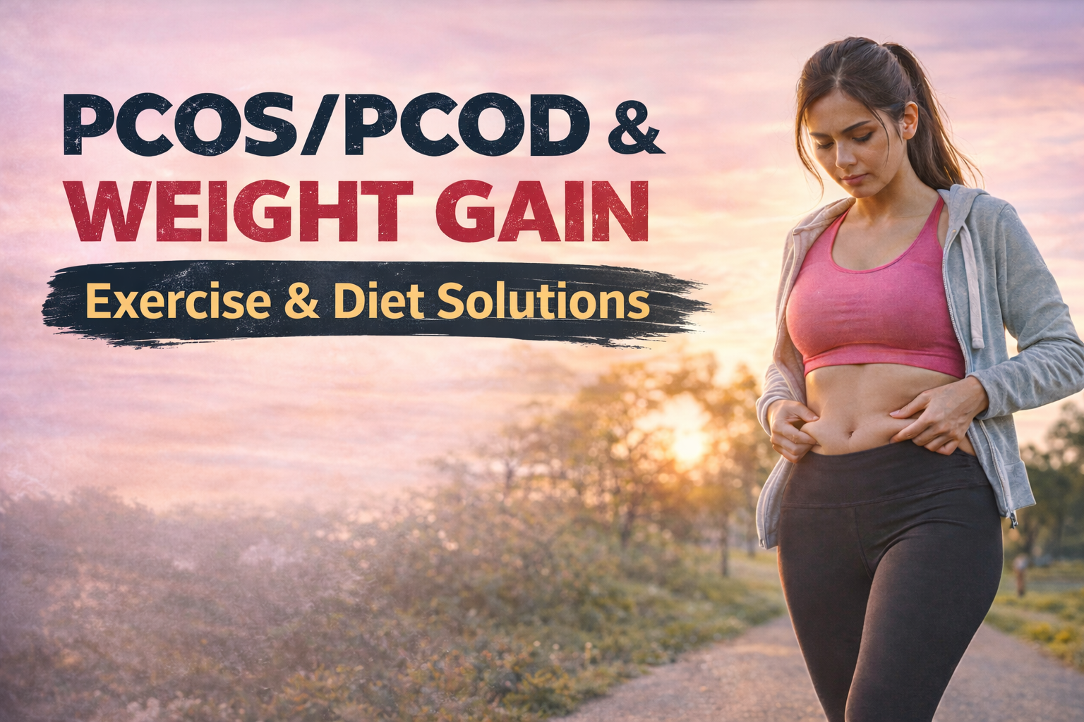 PCOS/PCOD & Weight Gain: How Exercise & Diet Can Help 