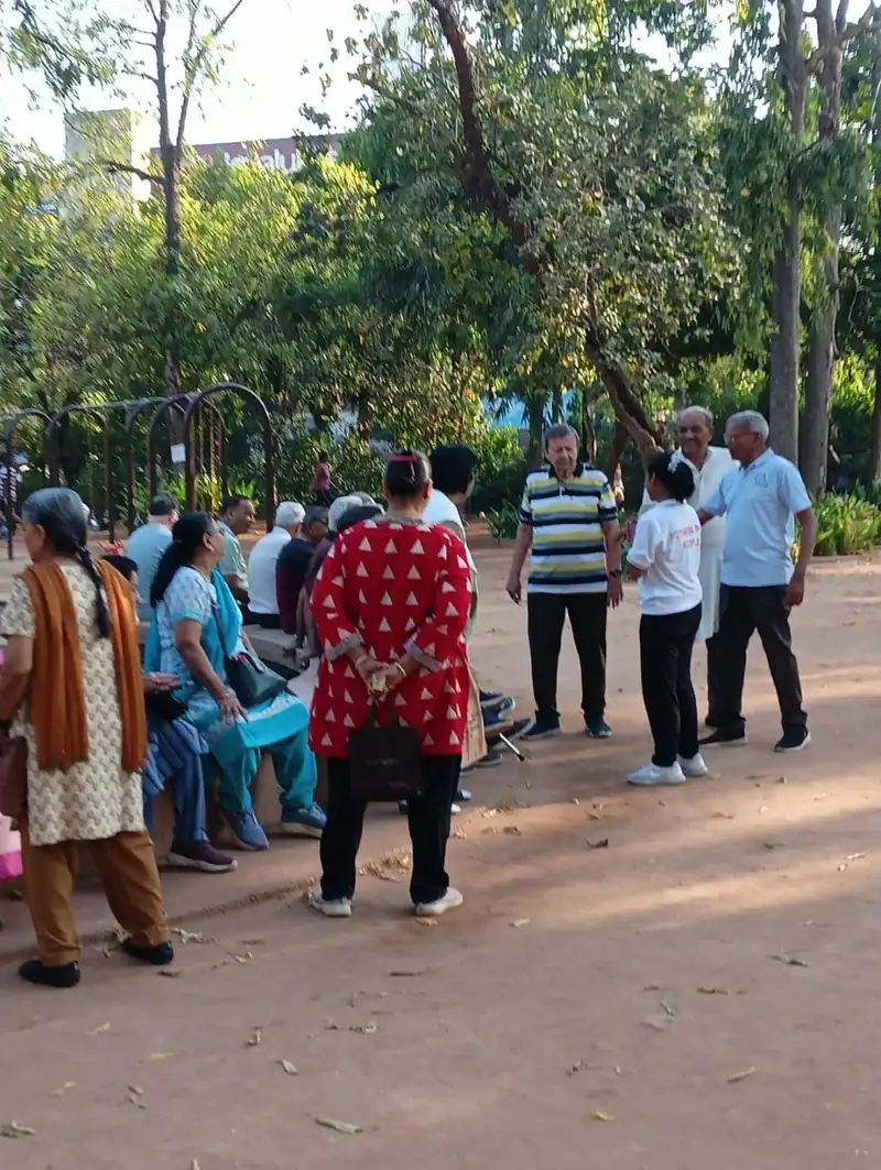 Fitness awareness activity in Ahmedabad Parks