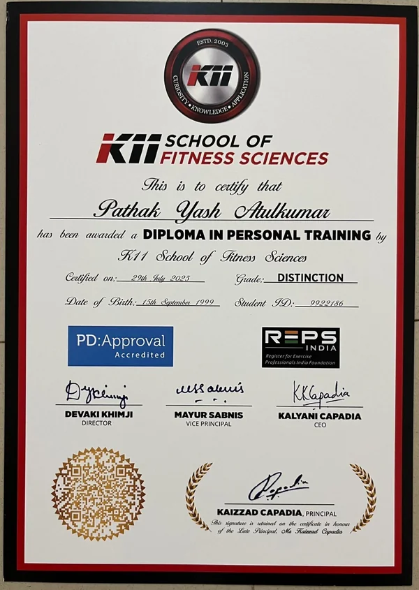 Fitness certification